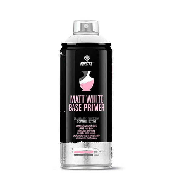 MTN PRO Matte White Base Primer 400ml