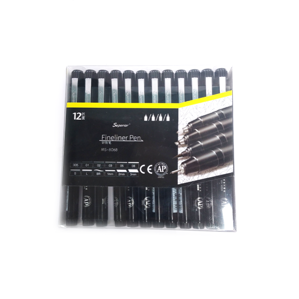 Superior fineliner pen