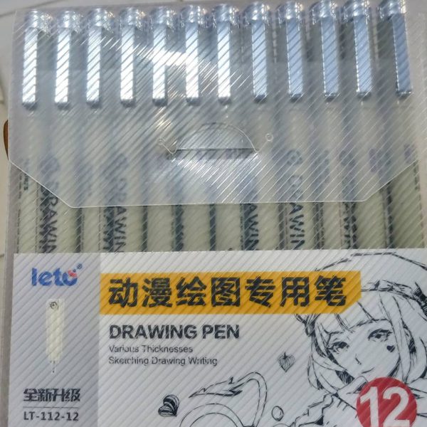 LETO DRAWING PEN SET OF 12