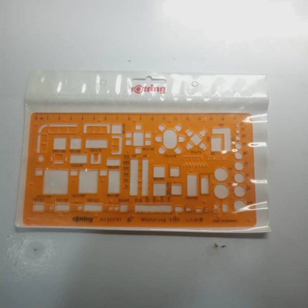 ROTRING FURNTURE TEMPLATE