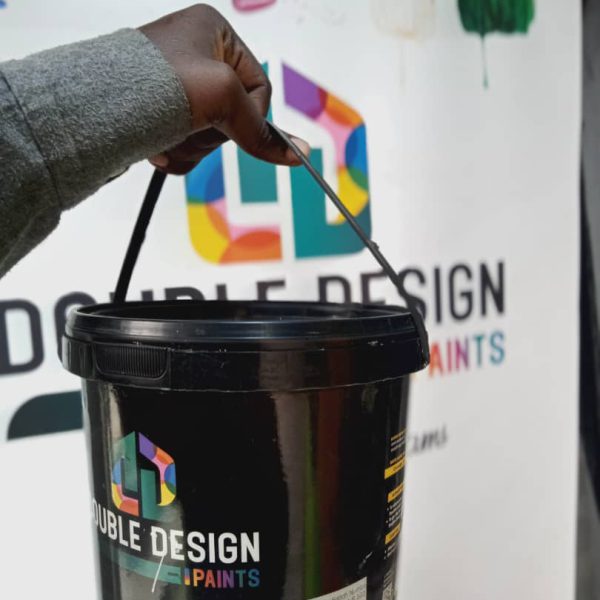 DOUBLE DESIGN STANDARD HIGHLY WASHABLE MID SHEEN SATIN FINISH PAINT GALLON 4L