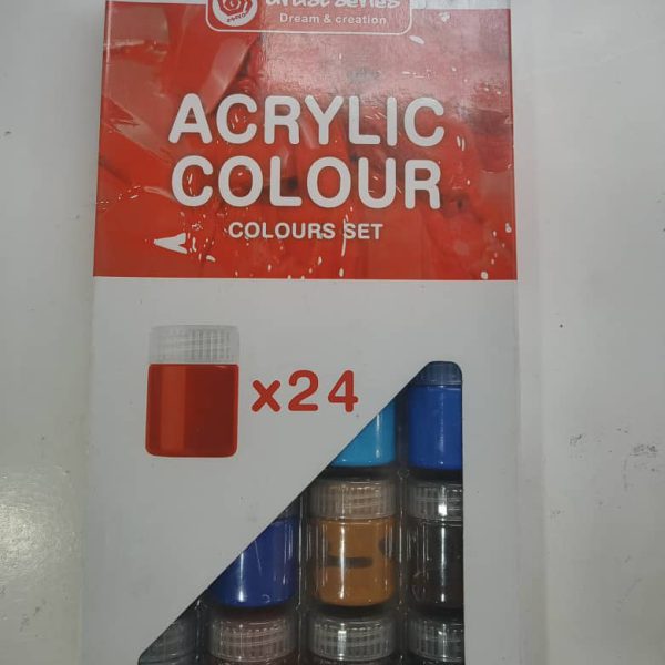 ARTIST SERIES DREAM AND CREATION ACRYLIC COLOUR SET OF 24
