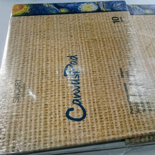SINOART CANVAS PAD 10 SHEET