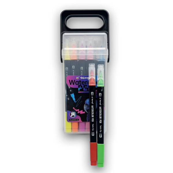 YALONG WATERCOLOUR PEN SET OF 12