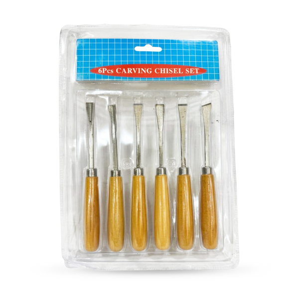 CARVING CHISEL SET OF 6