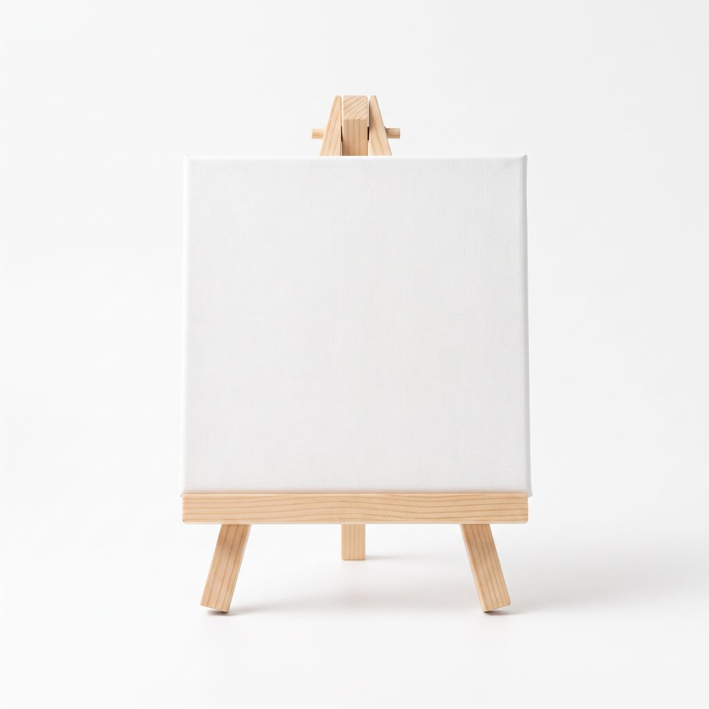 EASEL PLUS CANVAS