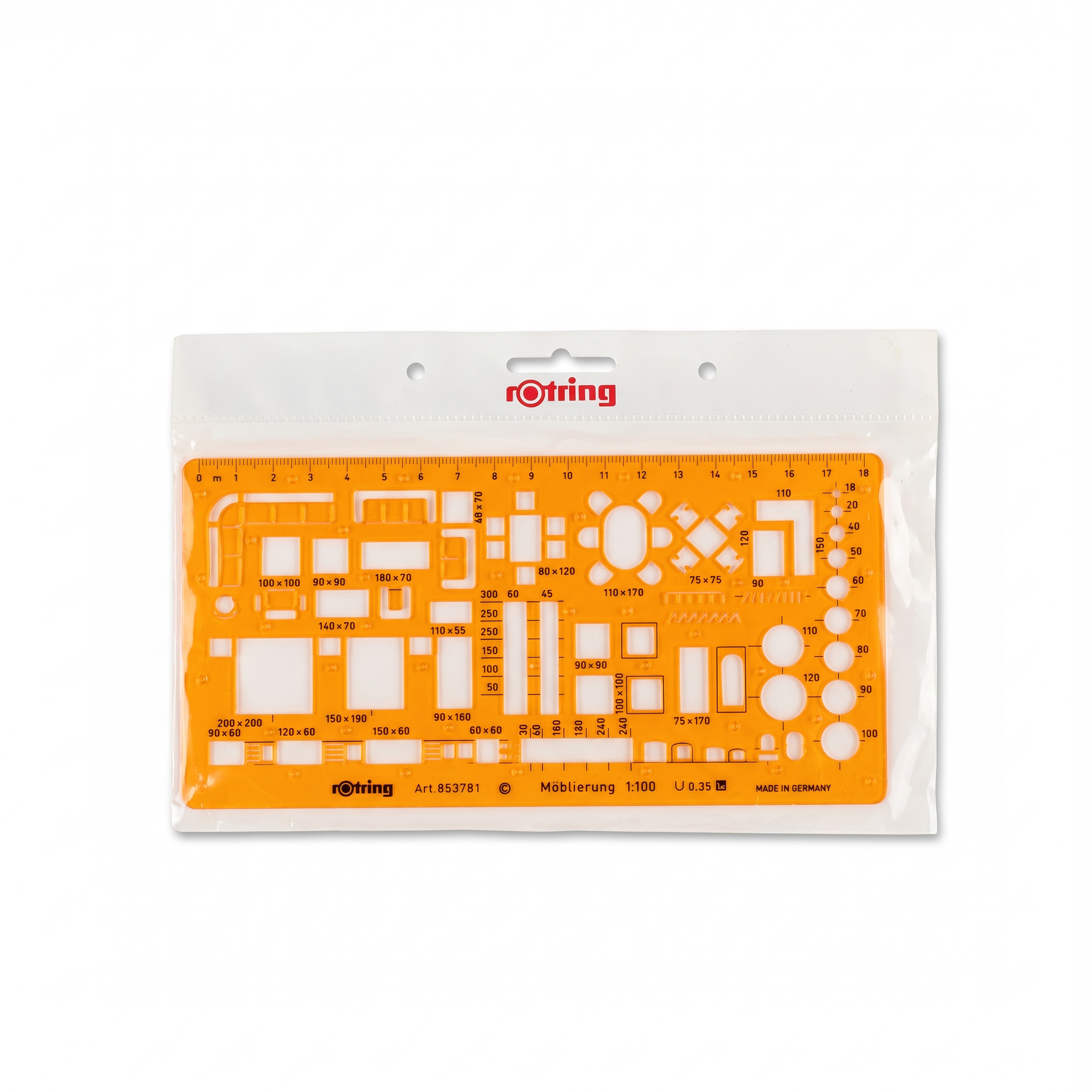 ROTRING FURNITURE TEMPLATE