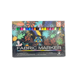 SHU CAI FABRIC PAINT MARKER  SET OF 20 COLOURS