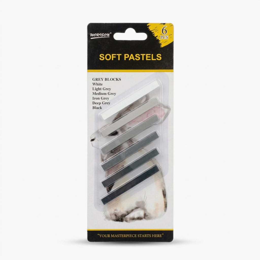 WORISON SOFT PASTEL SET OF 6