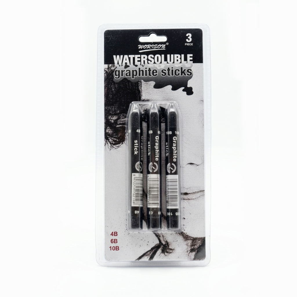 WORISON WATER SOLUBLE GRAPHITE STICK SET OF 3